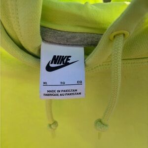 Nike Neon Yellow Pullover